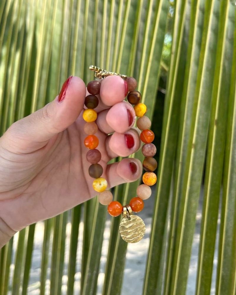 Bransoletka 𝗚𝗹𝗮𝗺𝗼𝘂𝗿 𝗼𝗿𝗮𝗻𝗴𝗲